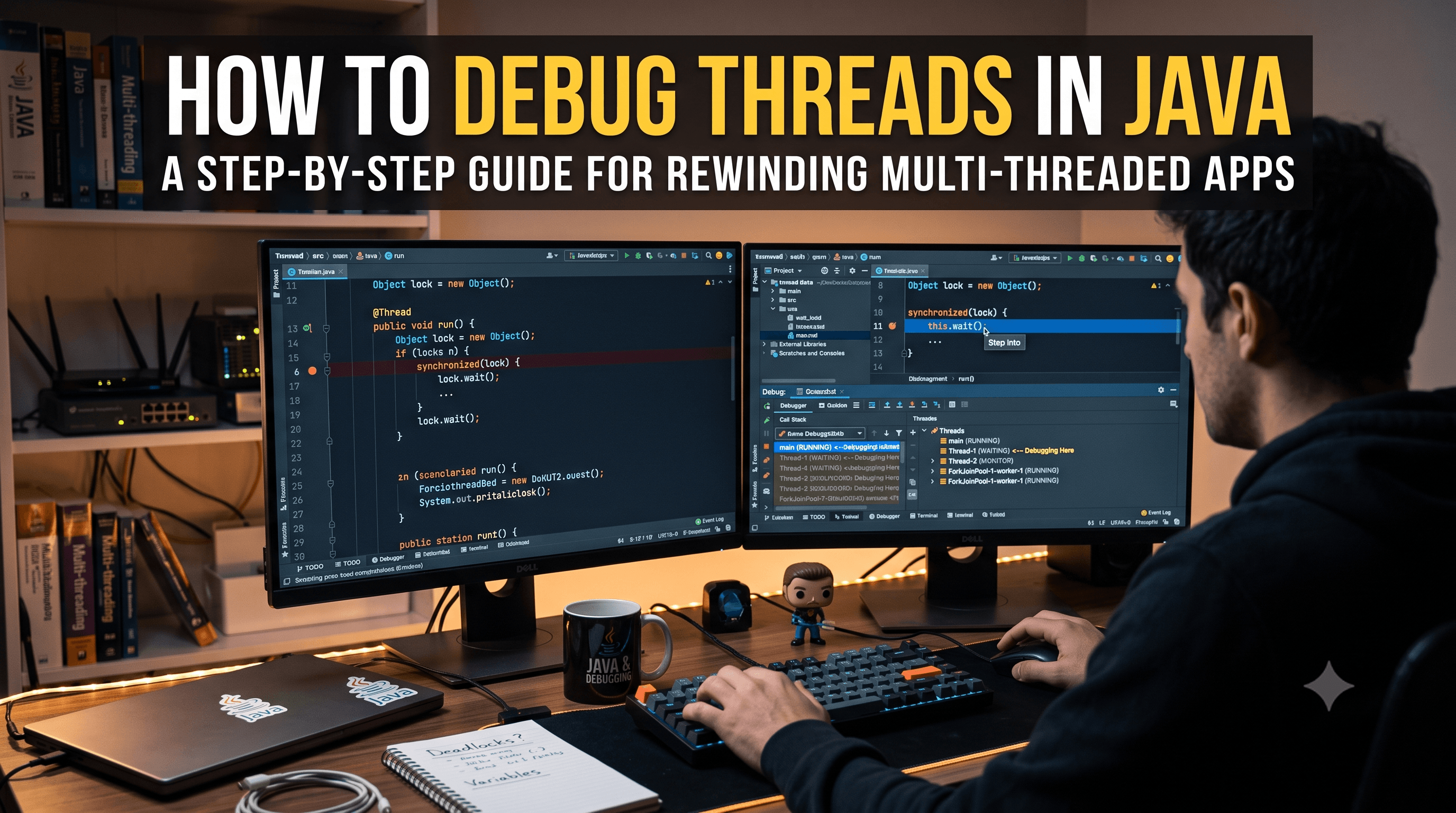 Debugging Multi-threaded Java Applications