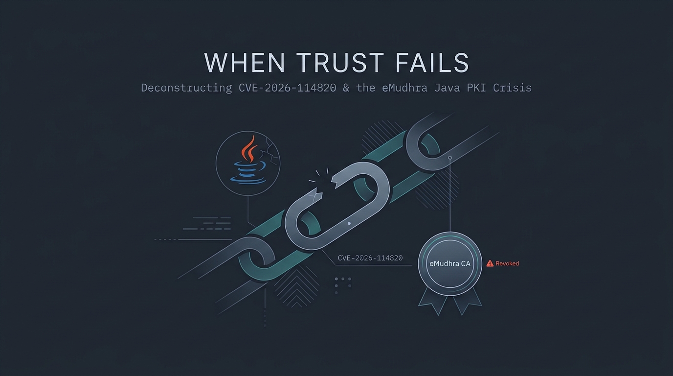 When Trust Fails : Deconstructing CVE-2026-114820 and the eMudhra Java ...
